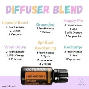 frankincensen diffuser blend