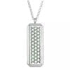 aromatherapie ketting rechthoek
