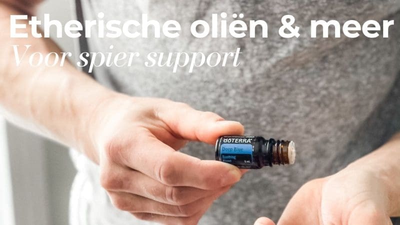 etherische oliën voor spieren