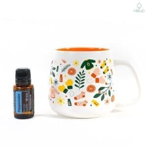 doterra holiday mug met peppermint